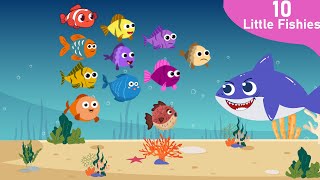 Ten Little Fishies Song  Most viewed video  Phonics Songs  Song for toddlers  New children songs [upl. by Story]