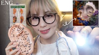 English ASMR Ear Cleaning amp Acupuncture Clinic👂💤Some Japanese whispers [upl. by Silvanus]