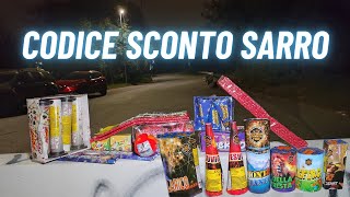 PROVIAMO TUTTI i PETARDI e FUOCHI DARTIFICIO Magic Fire di PIROTECNICA SARRO  Nuovo CODICE SCONTO [upl. by On]