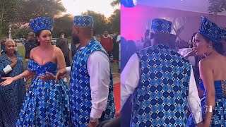 Cassper Nyovest amp wife arguing in front of their guest “Makoti looks stubborn” [upl. by Carli]