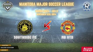 November 13th WSF Div 3 Southside FC vs MB UTD [upl. by Nohsar]