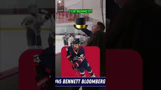 WILD FINISH Bennetts Hat Trick Goal Wins The Game columbuscapitals hockey hattrick [upl. by Icam]