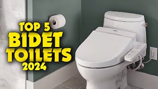 Top 5 Bidet Toilets Exposed MustSee [upl. by Harimas]