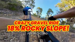 The VeloGrapher  Episode 65  Crazy Gravel Ride in Perth Hills [upl. by Tryck]