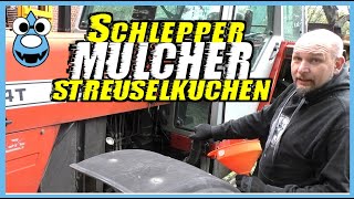 Schlepper🚜Mulchen🔥Brennholz🚜Selbstversorgung [upl. by Eenrahc]