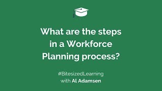 What are the steps in a Workforce Planning process [upl. by Jennifer997]