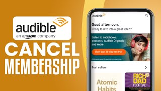 How To Cancel Audible Membership Through Amazon 2024 Easy Tutorial [upl. by Gilpin]