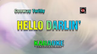 HELLO DARLIN  Conway Twitty KARAOKE Conway Twitty HELLO DARLING KARAOKE [upl. by Maltzman]