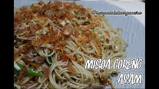 MISOA GORENG AYAM [upl. by Delilah692]