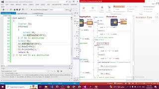 52OOPCode amp Comparison of Composition Aggregation Association Single Var  C [upl. by Airan308]