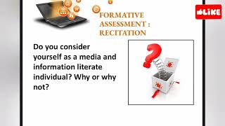 MEDIA amp INFORMATION LITERACYCharacteristics of Information Literate Individual amp ImportancePart 2 [upl. by Arramat]