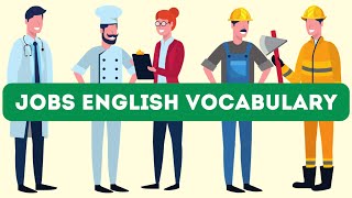 Jobs English Vocabulary । 48 meanings with animations [upl. by Whiting]