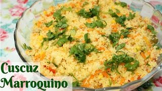 JANTAR EM 15 MINUTOS Cuscuz Marroquino com Legumes  Hanna Vita [upl. by Names348]