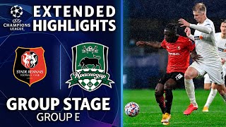 Rennes vs Krasnodar Extended Highlights  UCL on CBS [upl. by Yleoj]