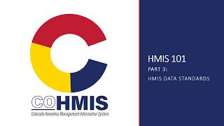 HMIS 101 Part 3 Data Standards [upl. by Merci866]