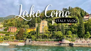 Lake Como Italy 🇮🇹 Day Trip  Varenna amp Bellagio Exploring Milan train ferry ride [upl. by Buller]