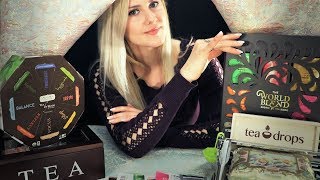 ☕️ Teas Please ☕️ ASMR  Soft Spoken  Crinkling  Tapping [upl. by Pass827]