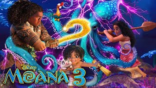 Moana 2 clip Post credit scene Moana and Maui in trouble with the Sea Monster🌊💙 End credits scene [upl. by Safier]