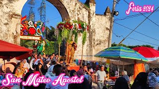 Feria Atlatlahucan Morelos  En Honor a San Mateo Apostol 2024 [upl. by Ehr]