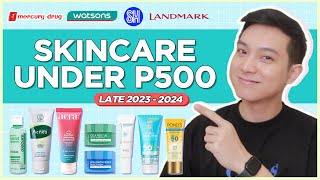 BEST SKINCARE from WATSONS MERCURY SM and LANDMARK Build an AFFORDABLE Routine  Jan Angelo [upl. by Eynahpets]