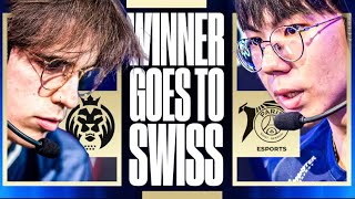 WINNER GOES TO SWISS  MAD VS PSG WORLDS 2024  CAEDREL [upl. by Ralip661]