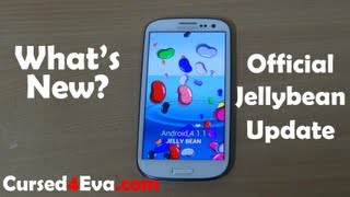 Samsung Galaxy S3 Jelly Bean Official Update  Features  Whats new  Cursed4Evacom [upl. by Acenes101]