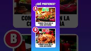 🟢🔴 ¿QUE PREFIERES ESPECIAL DE NAVIDAD Quiz trivia Triviador🔥🔥 [upl. by Koziara314]