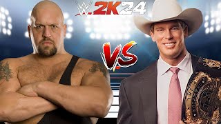 WWE 2K24 THE BIG SHOW VS JBL STEEL CAGE MATCH FOR THE UNDISPUTED WWE CHAMPIONSHIP [upl. by Jennings82]