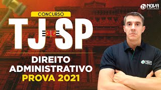 Concurso TJ SP Direito Administrativo Questões da última Prova [upl. by Nimra]