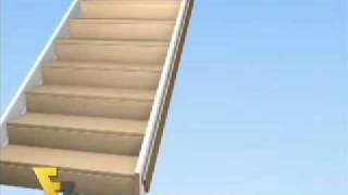 How to build Stairs That Are Easy to Install Yourself with the EZ Stairs Video [upl. by Nnylsor]