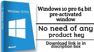 Windows 10 pro Activation free 2018  Software or Product KeyJuly2018 [upl. by Yartnod]