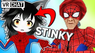 SPIDERMAN but its a STINKY VRCHAT WOLF BOI [upl. by Mccreery]