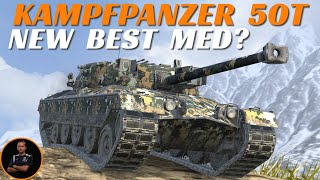 Kampfpanzer 50T SHOWCASE  Overpowered  WoT Blitz [upl. by Trebled584]