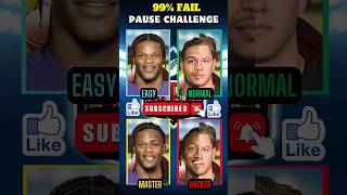 BENGALS vs RAVENS ‘PAUSE’ CHALLENGE 🏈🔥👀 shorts nfl challenge pause fun [upl. by Tenaj]