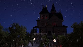 Gothic Vampire House 🧛‍♀️ 🦇  Life Makeover  Speed Build [upl. by Kenn]