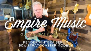 Fender Vintera 60s Stratocaster Models  EMPIRE MUSIC [upl. by Valer]