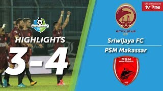 Sriwijaya FC Vs PSM Makassar 34 All Goals amp Highlights [upl. by Bow]