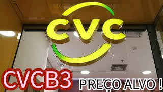 CVCB3 HORA DE COMPRAR  PREÇO ALVO E ESTRATÉGIA  CVC PODE SUBIR MUITO EM 2024 [upl. by Manville]