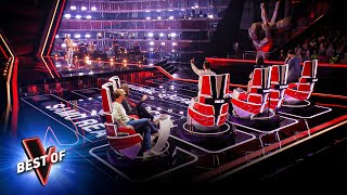 ONE HOUR of Extraordinary 4CHAIR TURNS on The Voice [upl. by Awra]