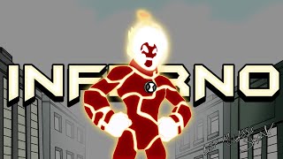 Tutte le trasformazioni di INFERNO in Ben 10 ITA [upl. by Kandace645]