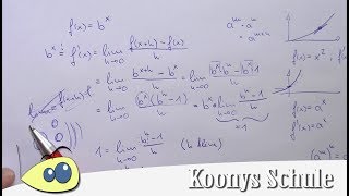 Wie kommt man auf das e Eulersche Zahl mit hMethode hergeleitet [upl. by Lowenstern]