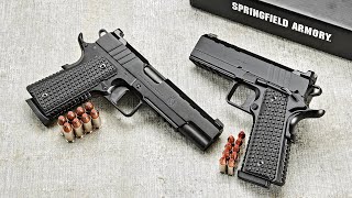 Review New Emissary AllBlack 1911 Pistols [upl. by Lepley]