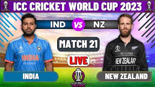 Live IND Vs NZ ICC World Cup 2023  Live Match Centre  India Vs New Zealand  2nd Innings [upl. by Evad]