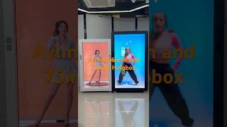 Avlink 86inch and 75inch holobox AI digital signage LCD transparent holographic display top factory [upl. by Merralee]