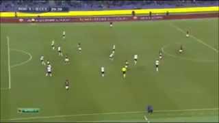 Miralem Pjanic played a amaizing pass vs Cesena [upl. by Cobbie289]