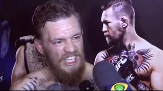 Conor McGregor OWNS Reporters [upl. by Nosyarg]