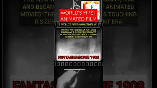 Fantasmagorie 1908 The worlds first animated film History of World cinema Hollywood facts FNCTV [upl. by Ennayr]