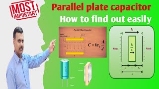 Parallel plate capacitor class 12th by Anil sir [upl. by Ycnahc]