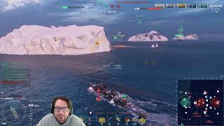 WORLD OF WARSHIPS LIVE CON DAVY [upl. by Enaj]