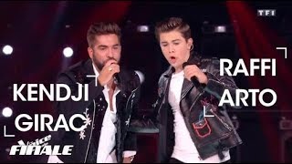 Kendji Girac amp Raffi Arto  Andalouse Live The Voice 2018 [upl. by Hampton361]